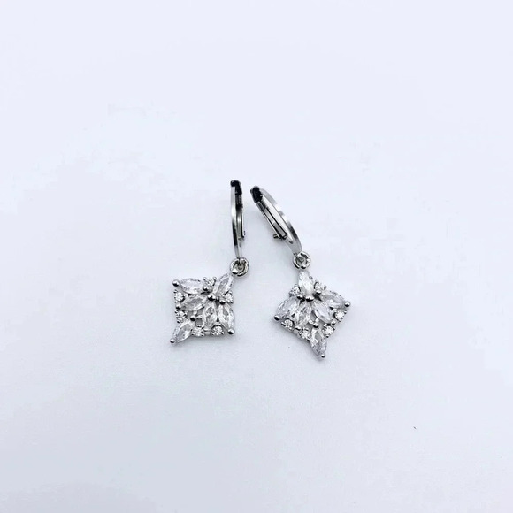 SILVER Hoops Earrings - Picture 2 of 2